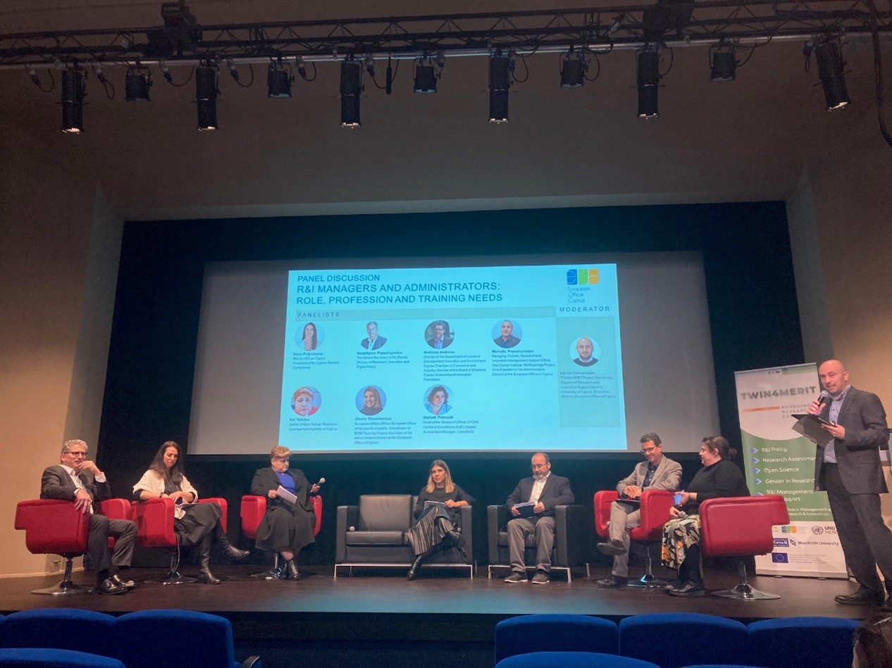 TESTARE participated in the TWIN4MERIT Twinning Project R&I Stakeholders Meeting at the University of Cyprus!